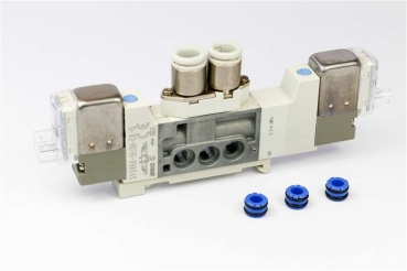5/3 directional valve type 60 for DIN-rail
type SY3460-5LOU-C6-Q